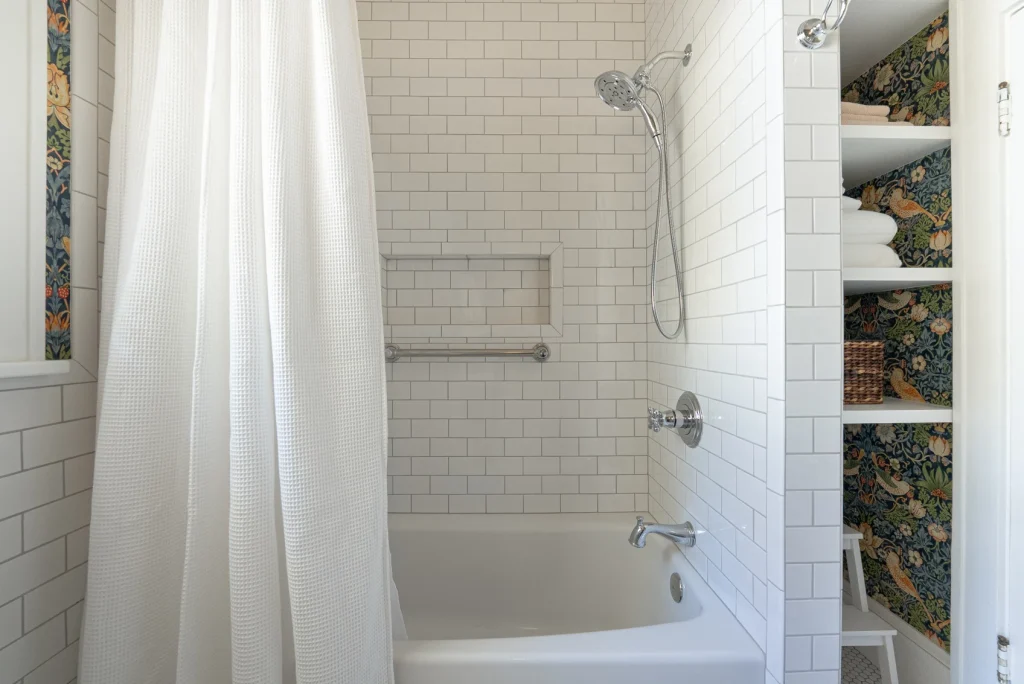 Asheville bathroom remodel by The Hands of Sean Perry