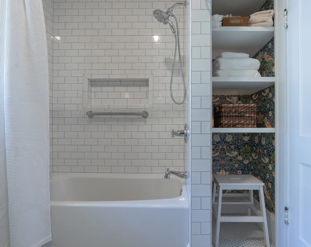 Asheville bathroom remodel by The Hands of Sean Perry