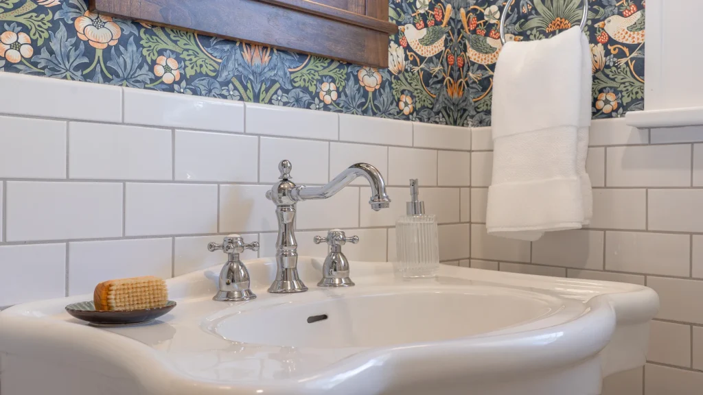 Asheville bathroom remodel with fixtures from ProSource